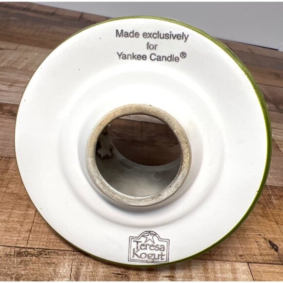 Yankee Candle Teresa Kogut Ceramic Snowman Small Candle Shade - Picture 4 of 5